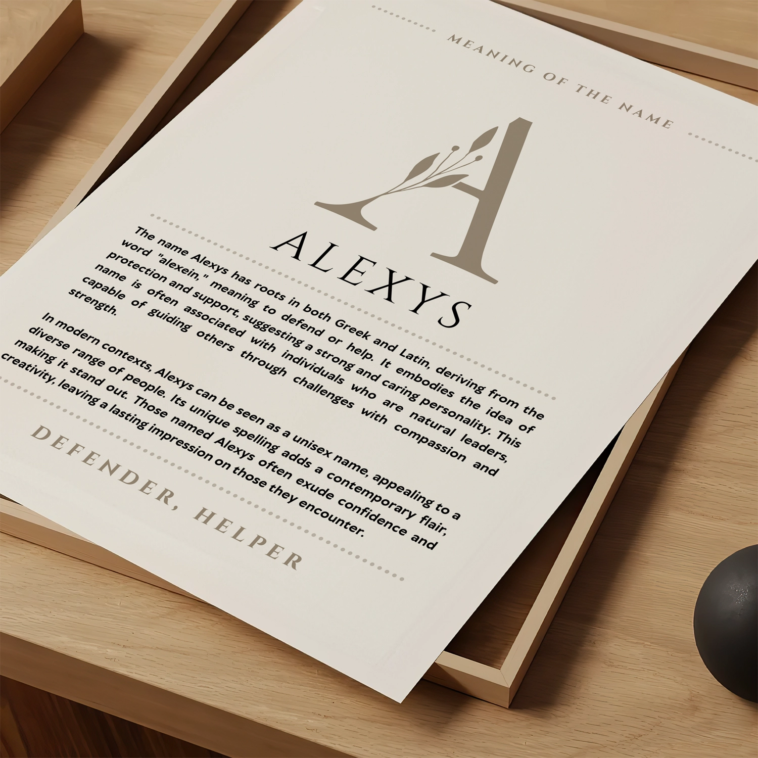 Alexys_Name_Meaning_Art_Print_1.webp Alexys Name Meaning Art Print - Image 1